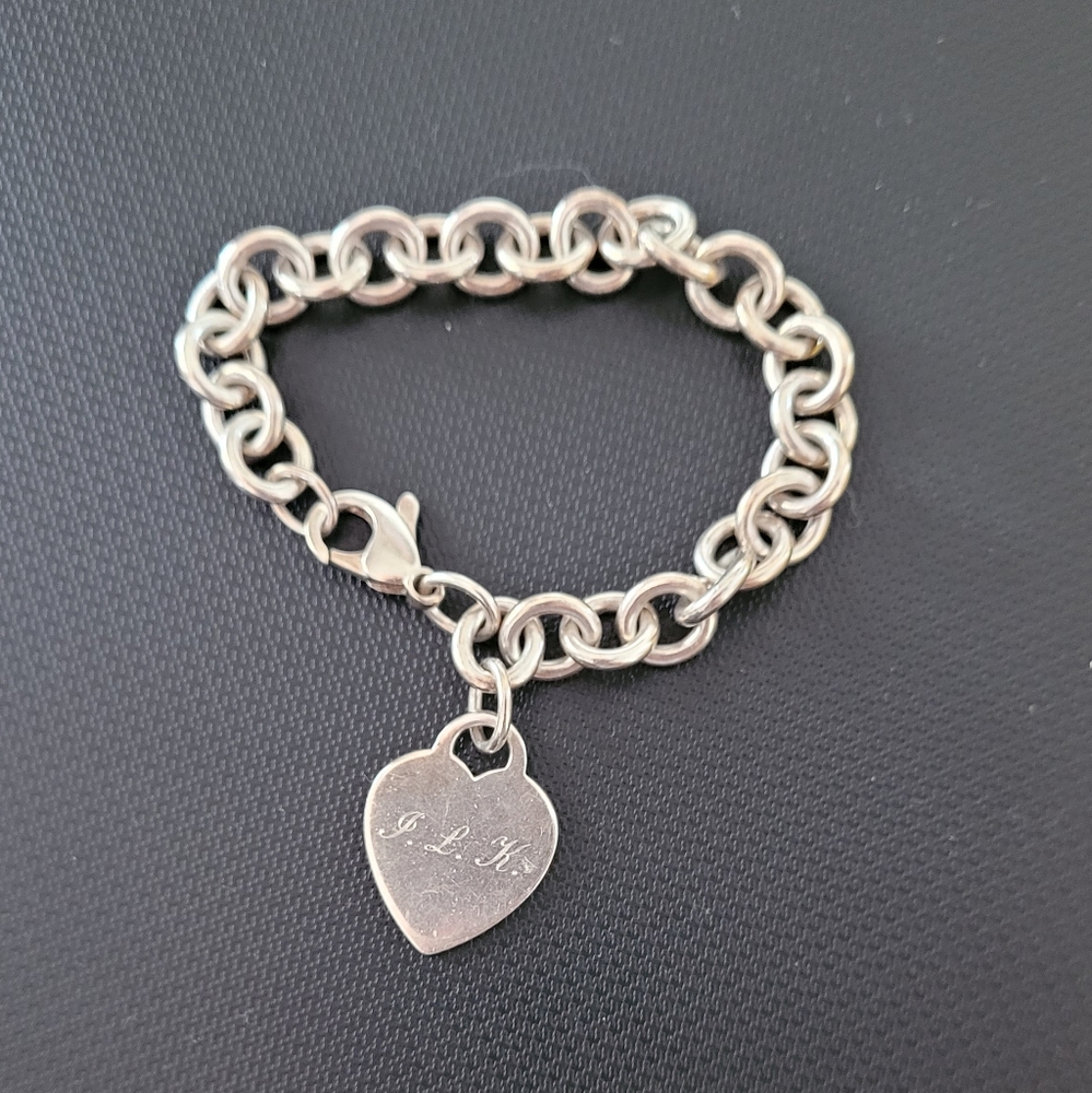 Tiffany & Co Heart Chain Bracelet